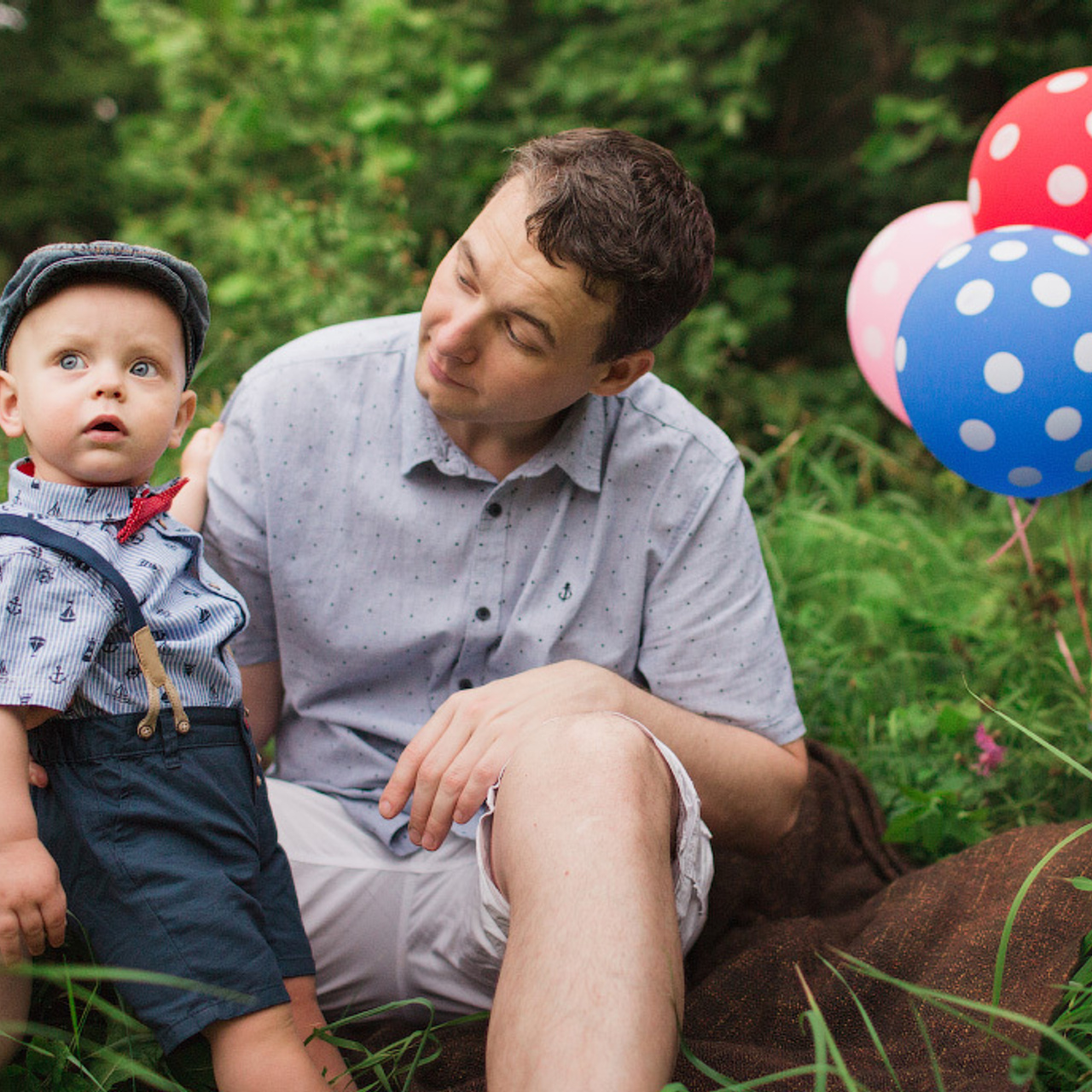 Фотосессия на первый день рождения Константина. Фотограф в Москве Татьяна Байкова