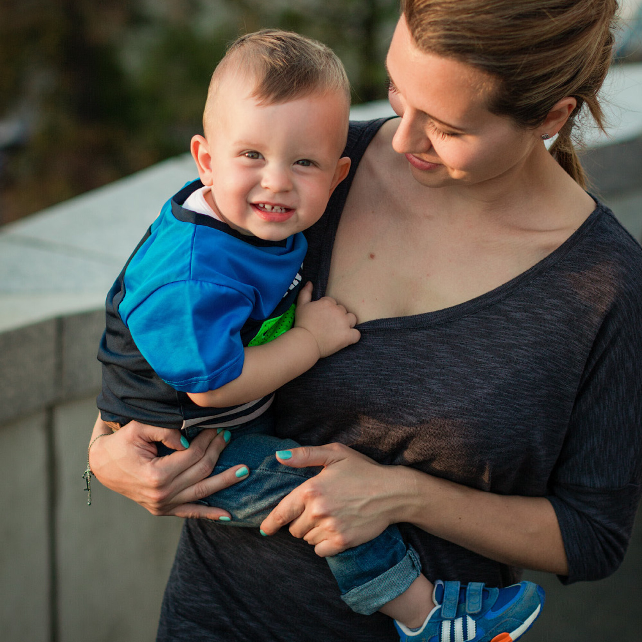 Семейная фотосессия в городе. Фотограф в Москве Татьяна Байкова