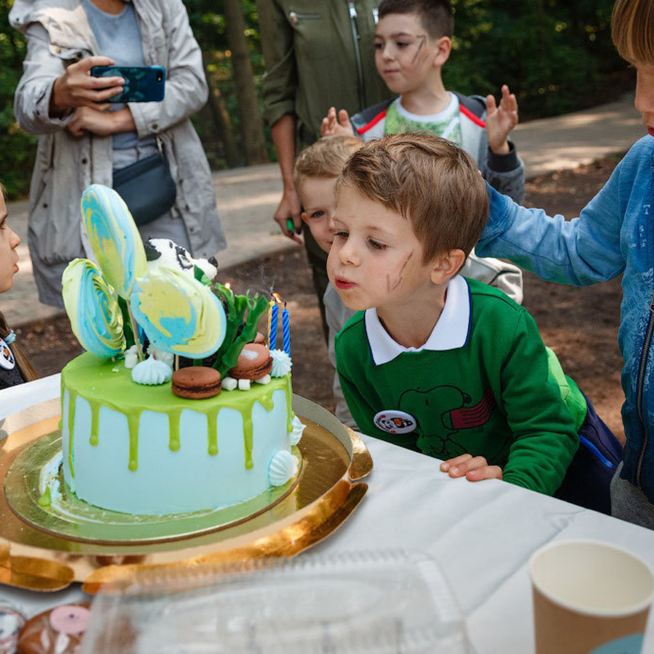 Детский день рождения в Панда-парке. Фотограф в Москве Татьяна Байкова