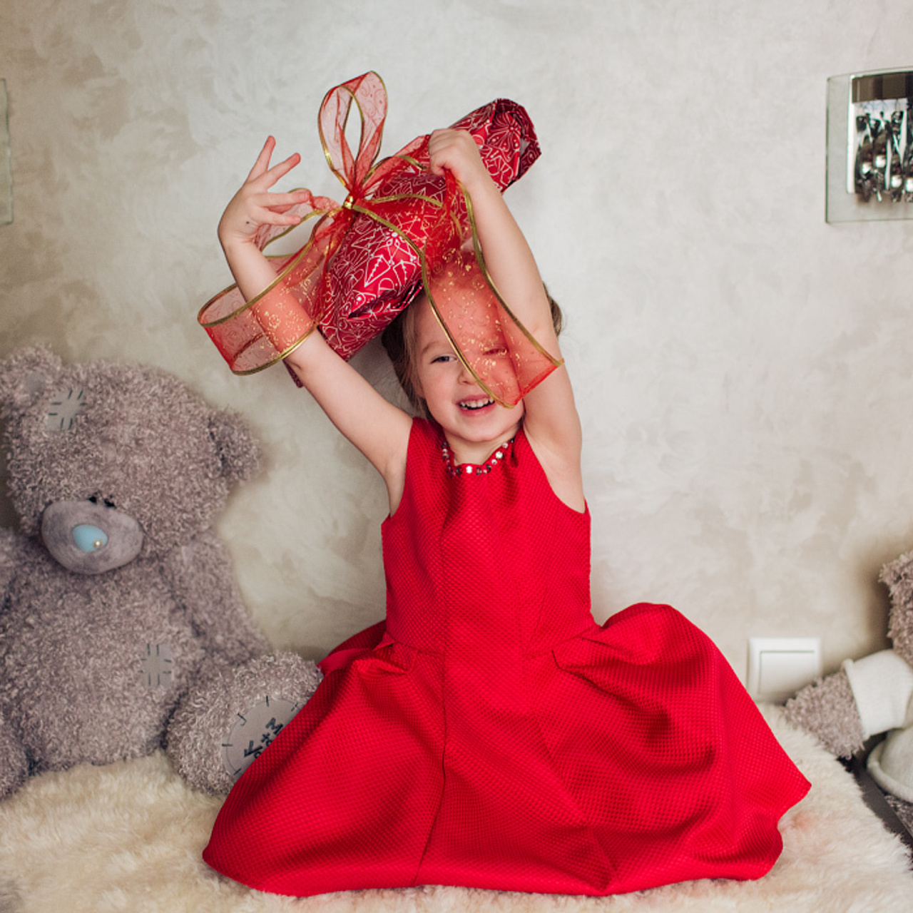 Домашняя новогодняя фотосессия. Фотограф в Москве Татьяна Байкова