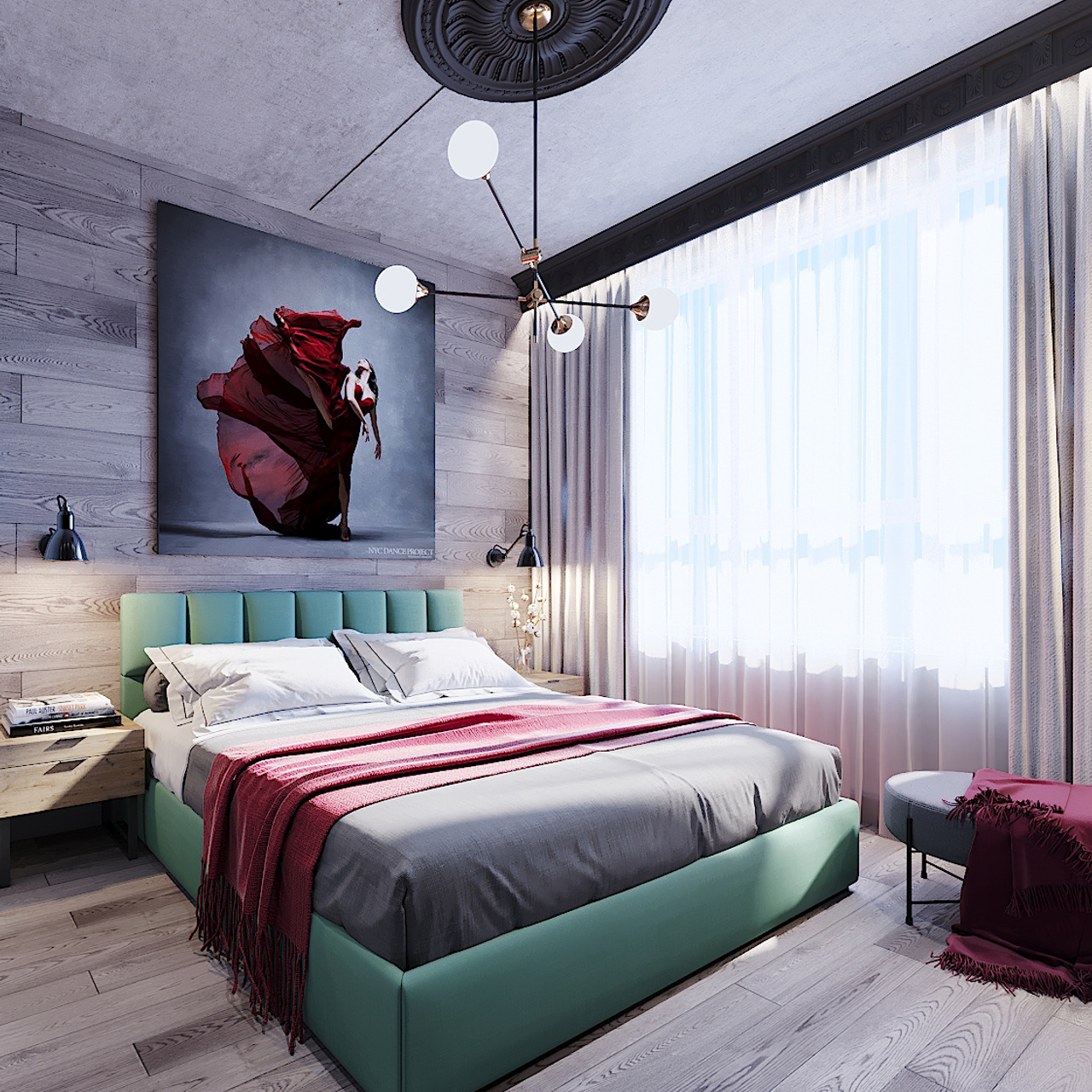 ЖК Арт. 3-к квартира. 81 м². Авторский дизайн интерьера