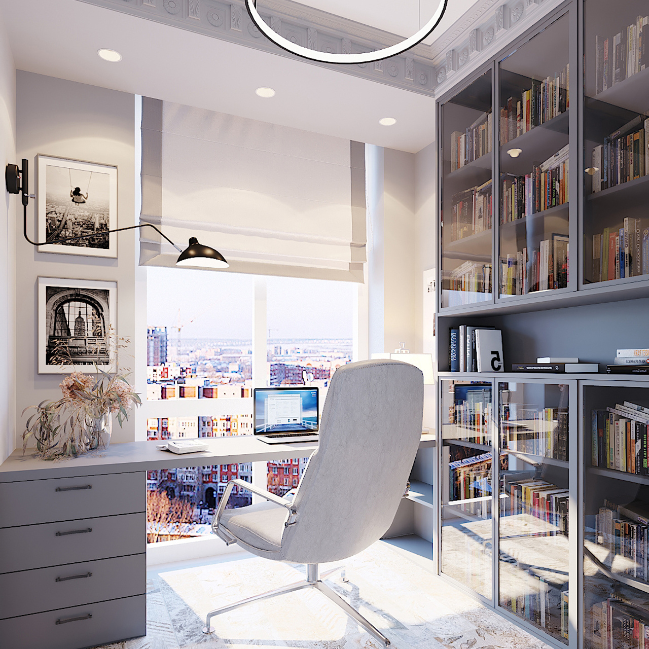 ЖК Арт. 3-к квартира. 81 м². Авторский дизайн интерьера