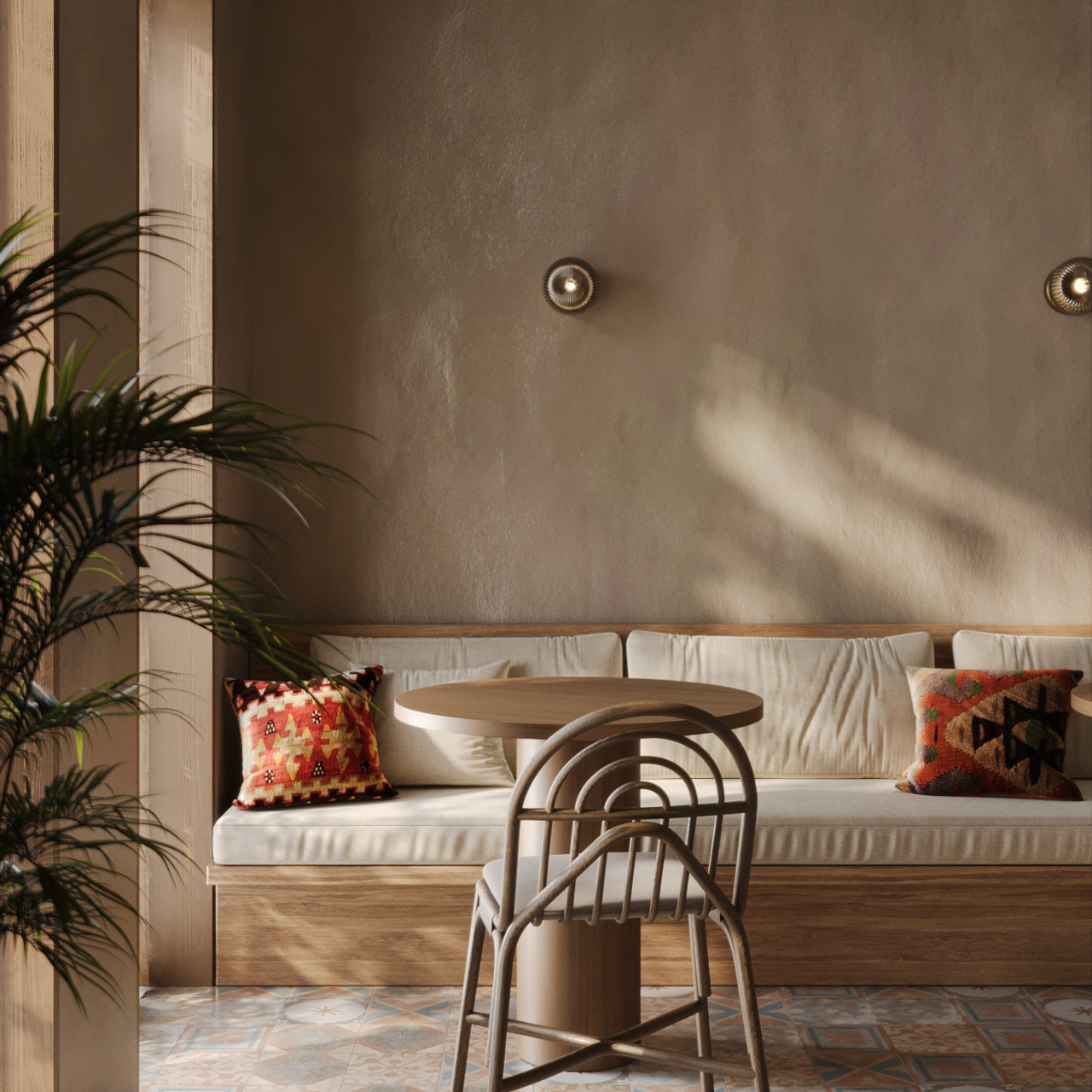 Кафе-магазин в южном стиле