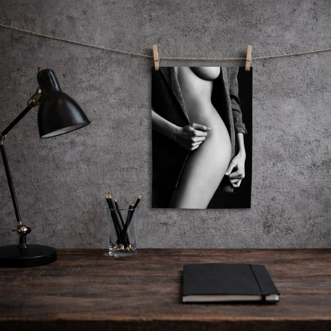 Авторский принт «Решимость». Арт фотограф в Москве Леонид Маркачев. Женский портрет, будуар, фэшн, арт-ню