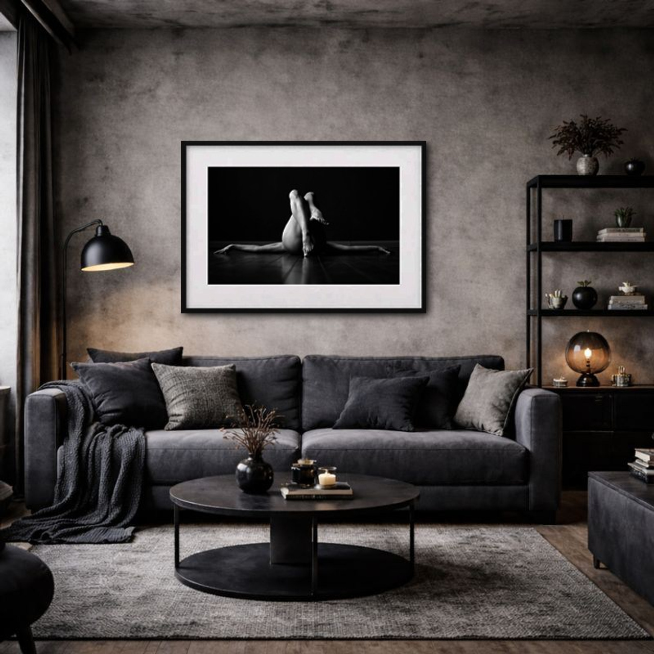 Авторский принт «Между вдохом и выдохом». Арт фотограф в Москве Леонид Маркачев. Женский портрет, будуар, фэшн, арт-ню