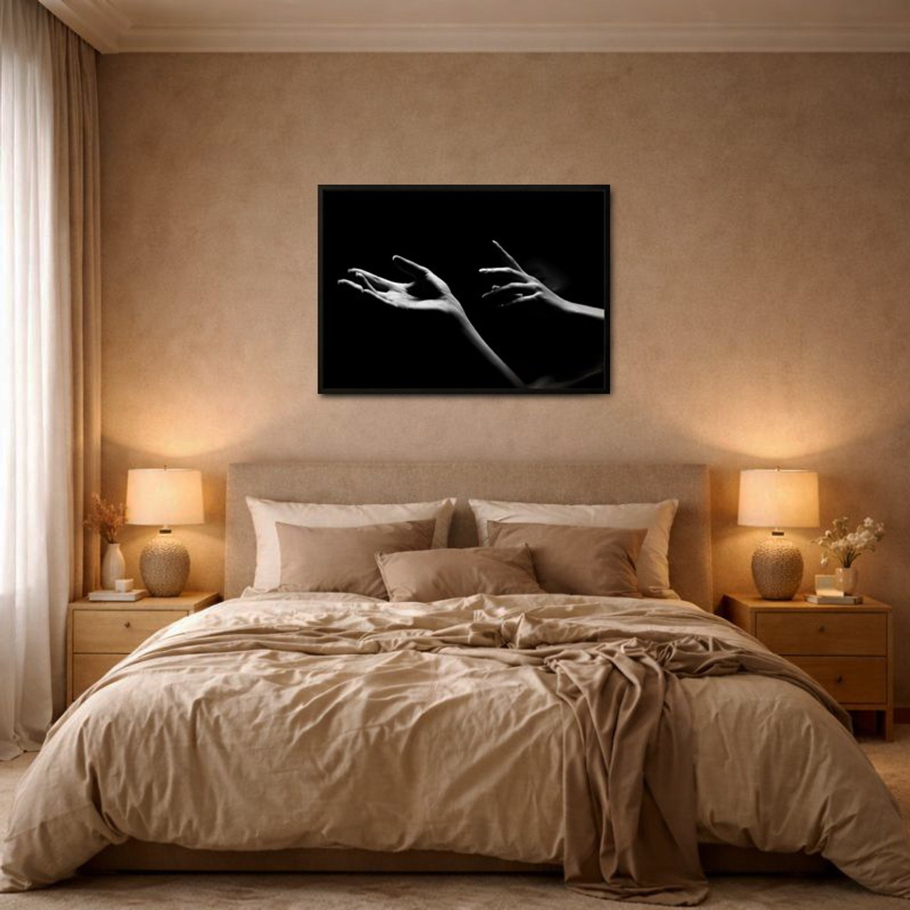 Авторский принт «До касания». Арт фотограф в Москве Леонид Маркачев. Женский портрет, будуар, фэшн, арт-ню