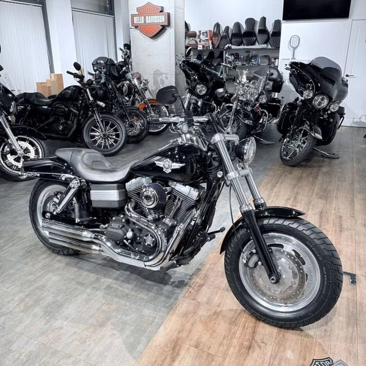 2015 Fat Bob 103 АВS Blаck Dеnim