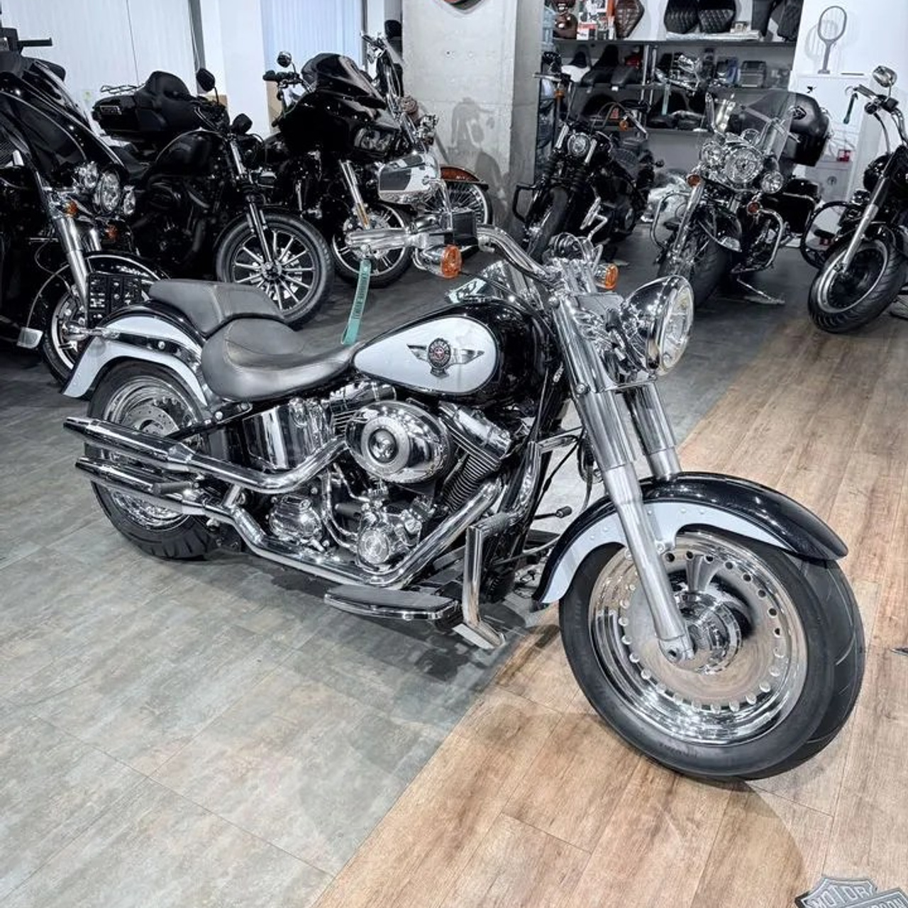 2012 Fat Boy Сhrоme Edition АВS Midnight Вrilliant Silver