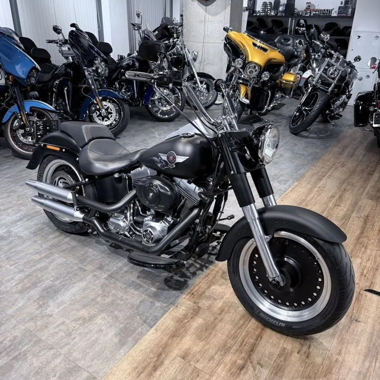 Fat Boy ABS (Black Denim)