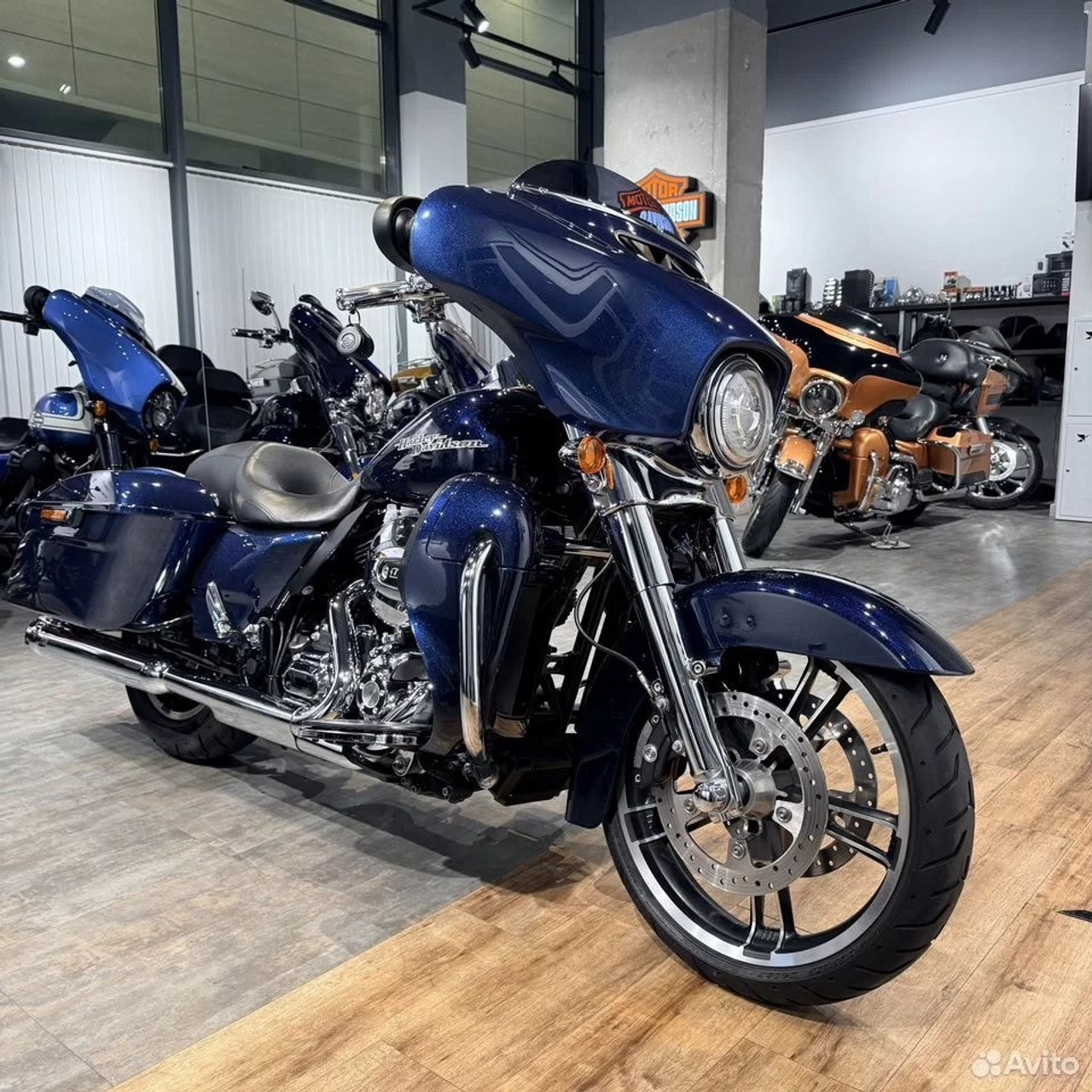 2013 Street Glide 103 ABS Cobra (Ocean Blue)