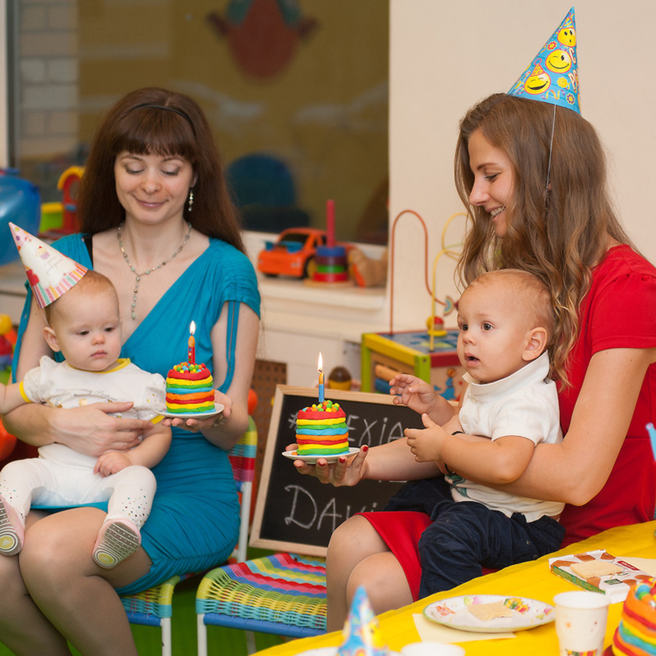 День рождение Давида и Алексии