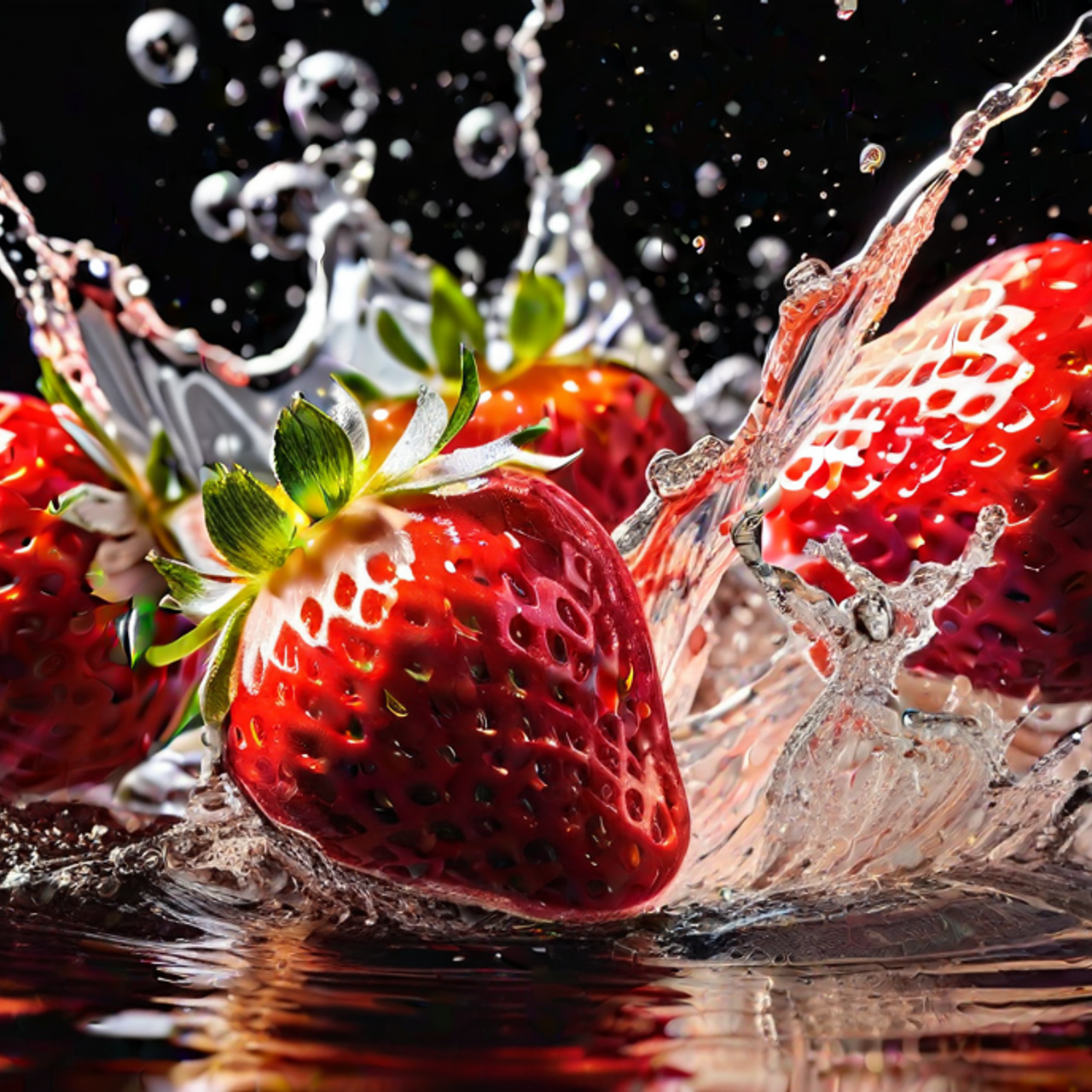 Красочные фрукты и овощи, напитки