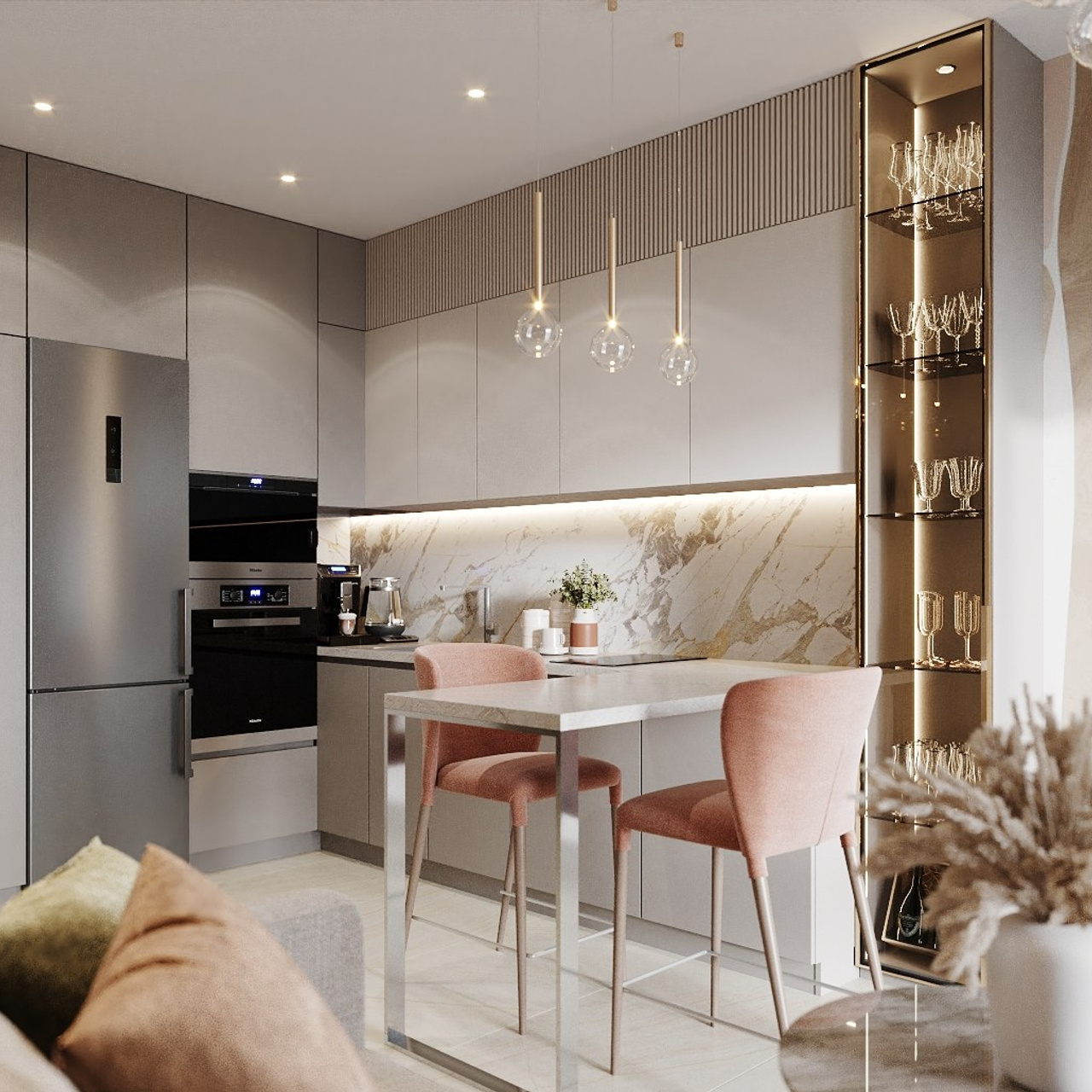 Квартира 45 м², Садовые кварталы