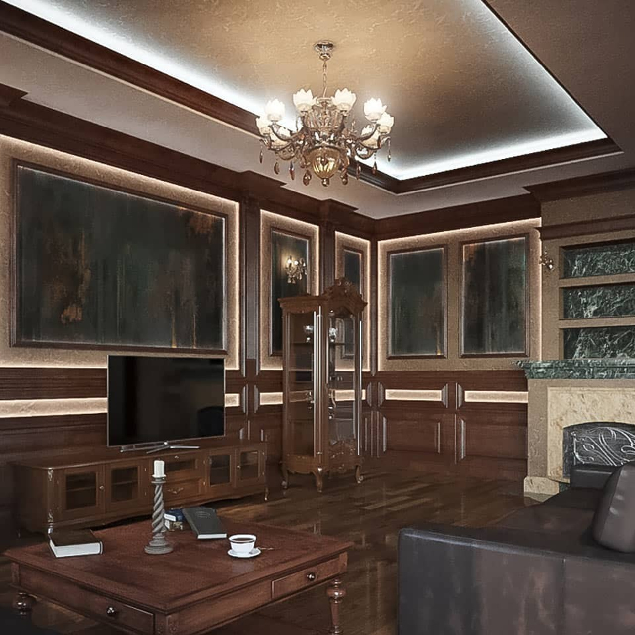 Дизайн коттеджа в Москве, Сочи, Ростове-на-Дону