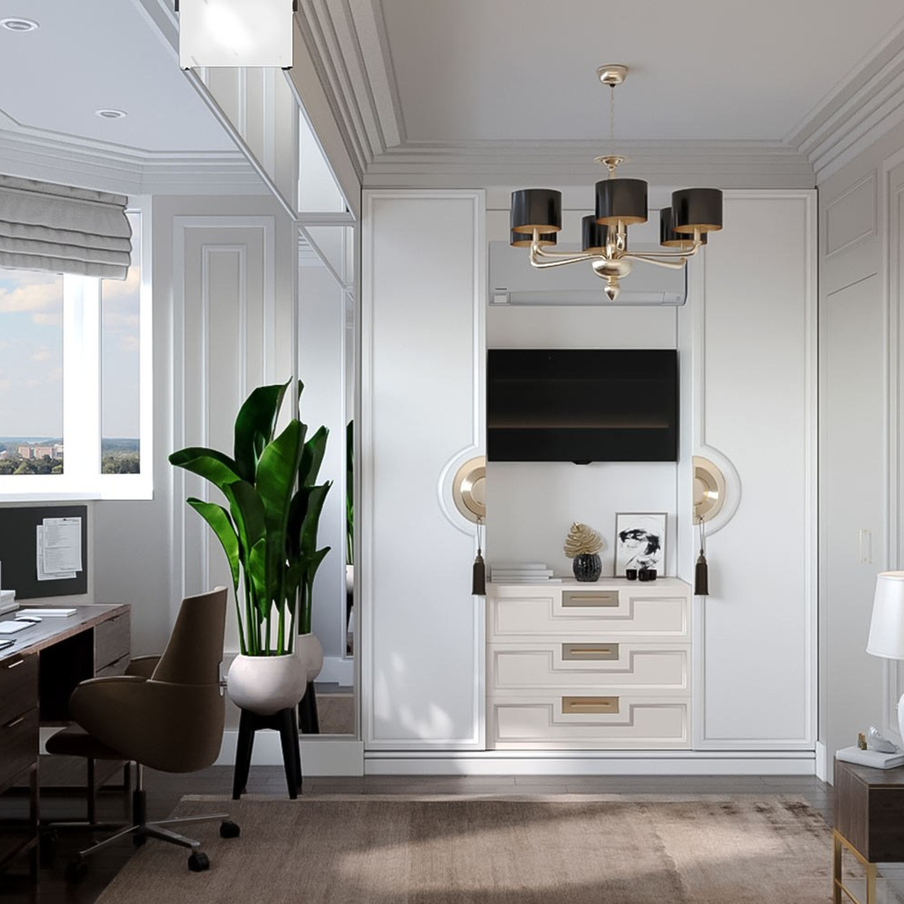 Дизайн-проект однокомнатной квартиры