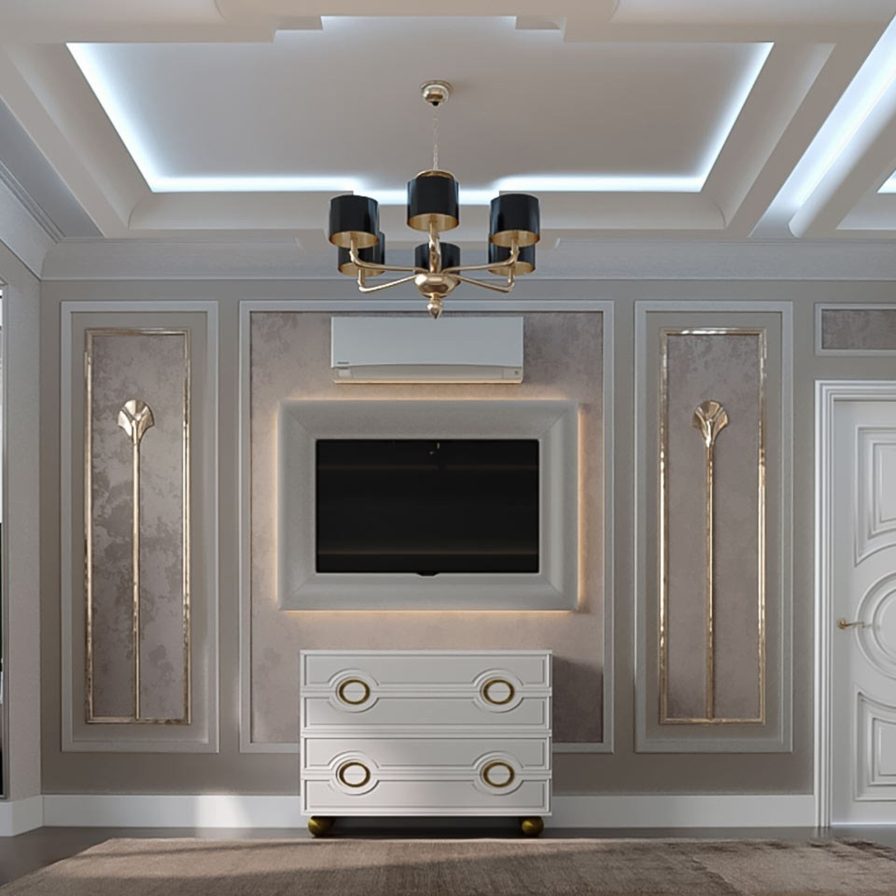 Дизайн-проект однокомнатной квартиры