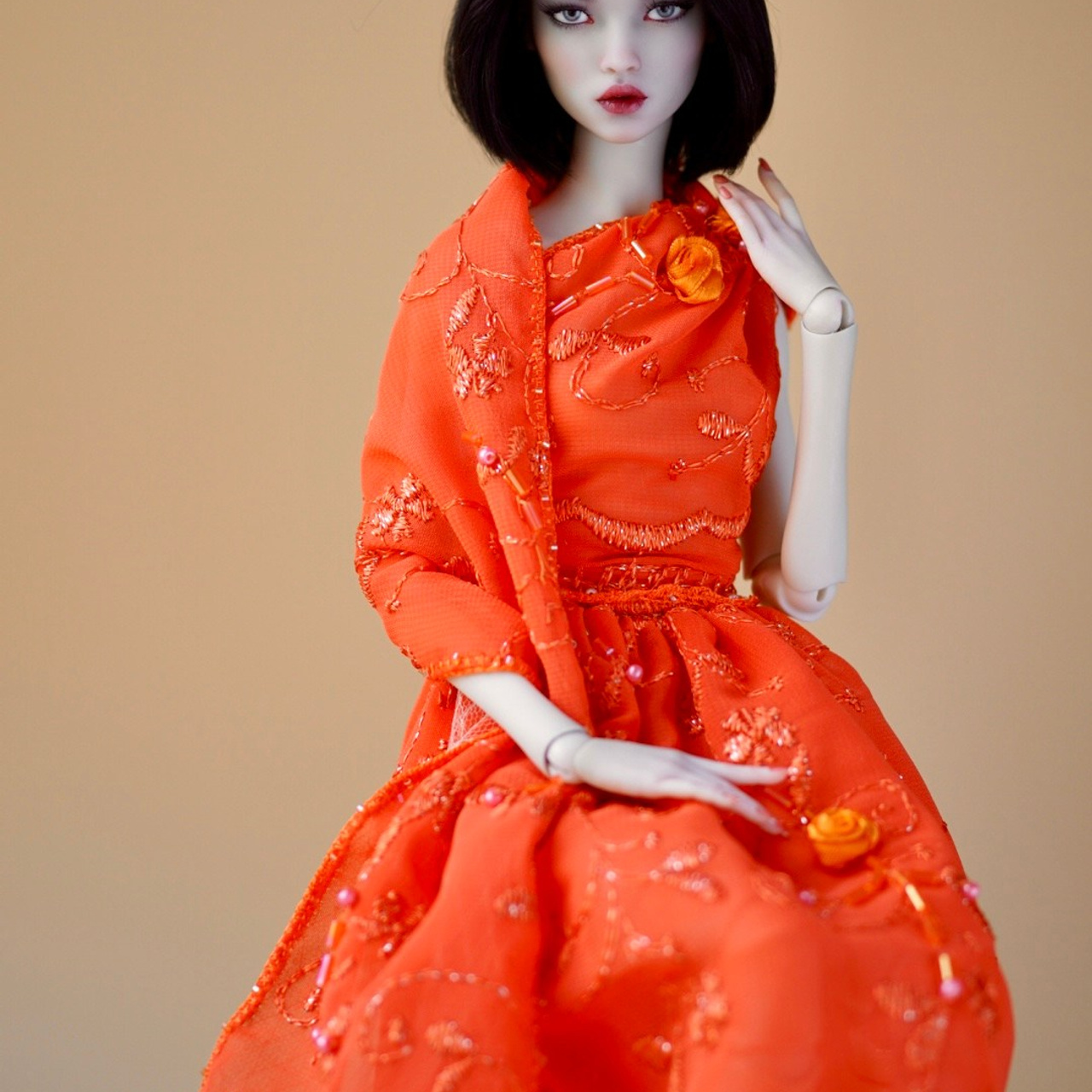 Memoria Nascosta — вторая жизнь старинных вещей. Ombra di seta — вязаная одежда для BJD кукол из шёлка