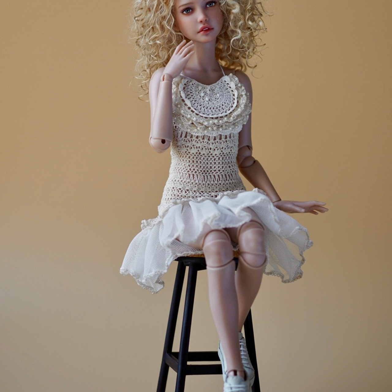 Memoria Nascosta — вторая жизнь старинных вещей. Ombra di seta — вязаная одежда для BJD кукол из шёлка