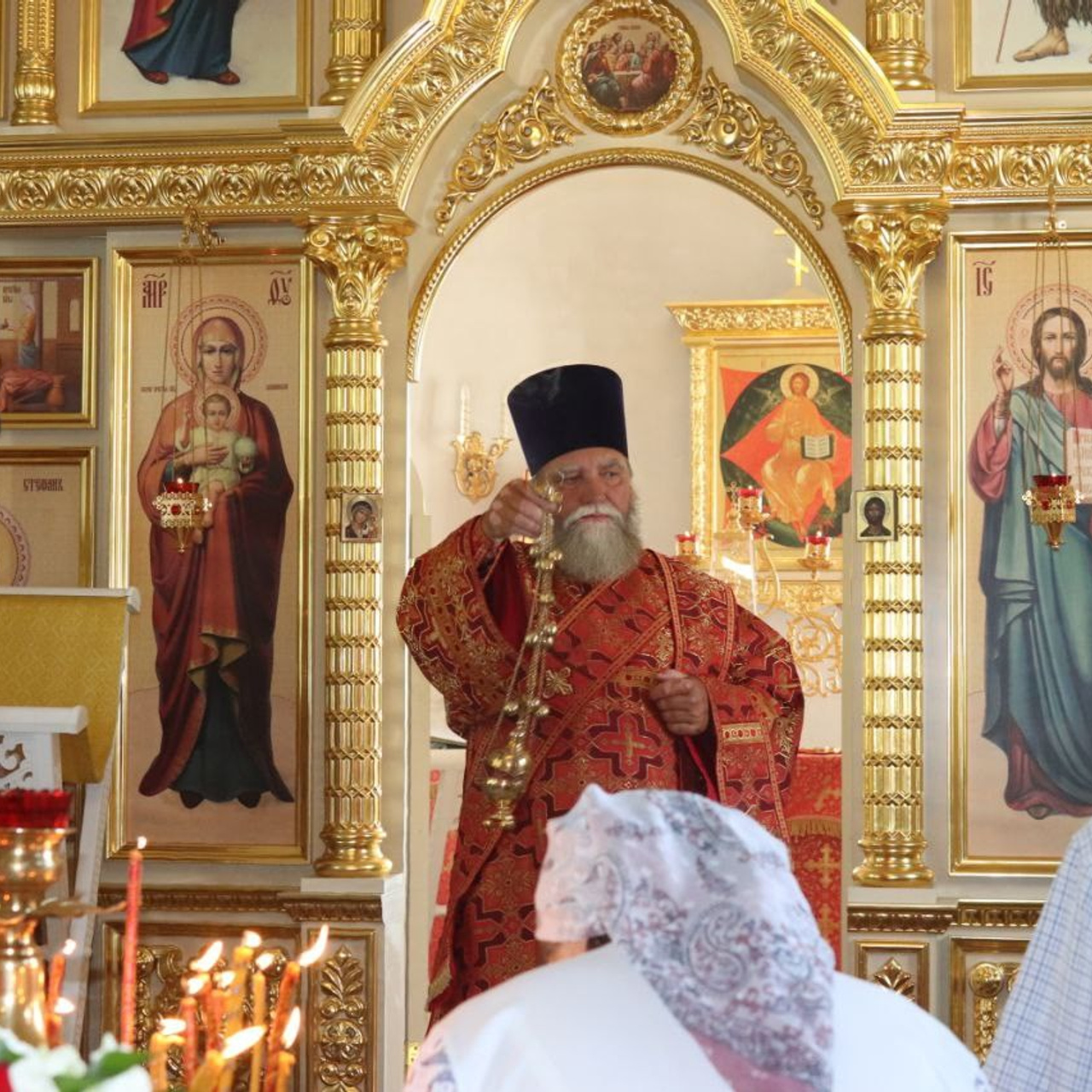 Престольный праздник в храме Царственных страстотерпцев. Саратовское Юго-Западное благочиние