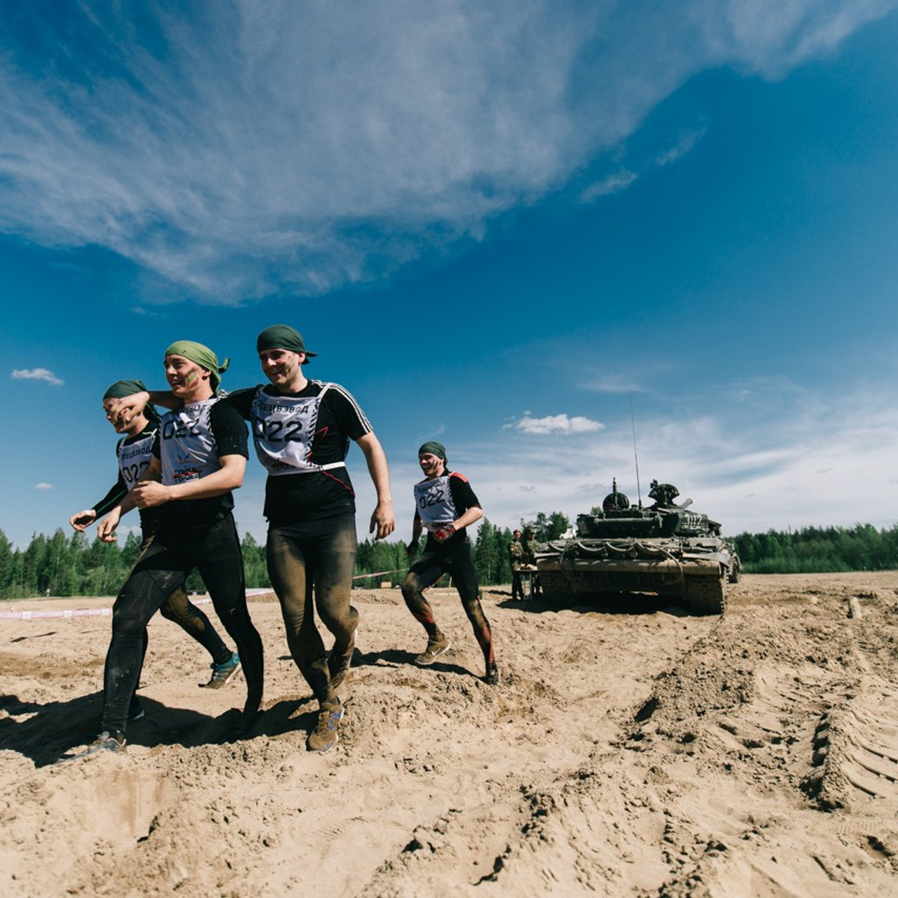 Благотворительный забег Гонка героев