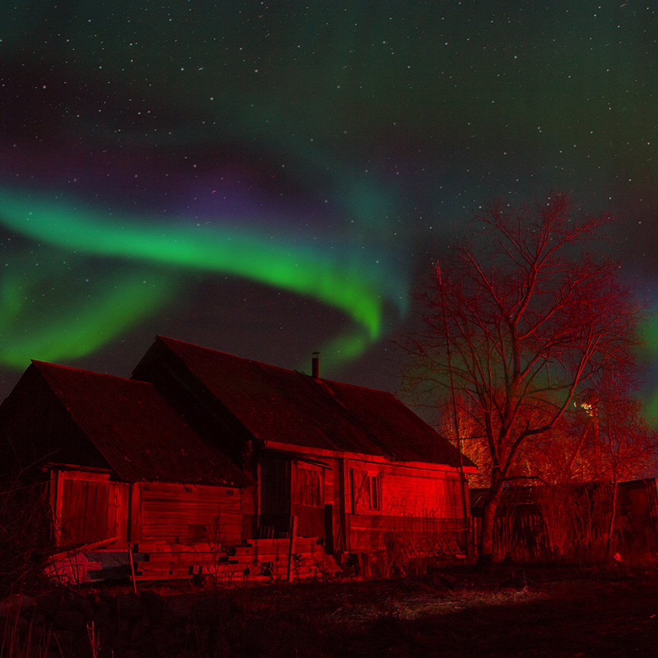 The red acrid space blues