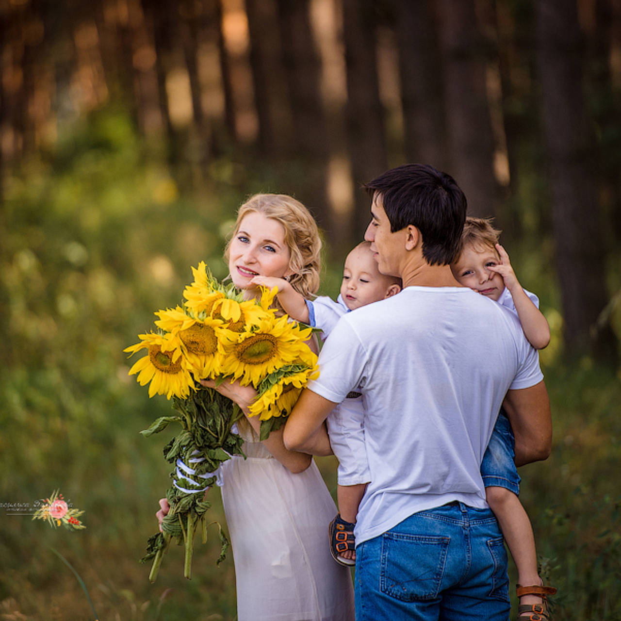Семейная фотосессия. Фотограф новорожденных Василиса Панькова