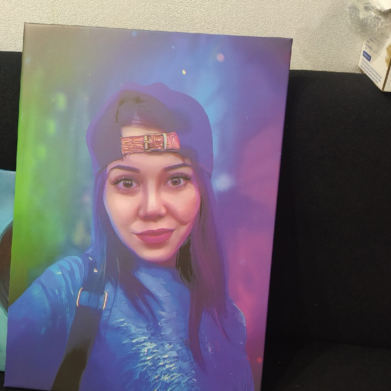 Арт портреты на холсте. Фотограф (графический дизайнер) Полонская Юлия