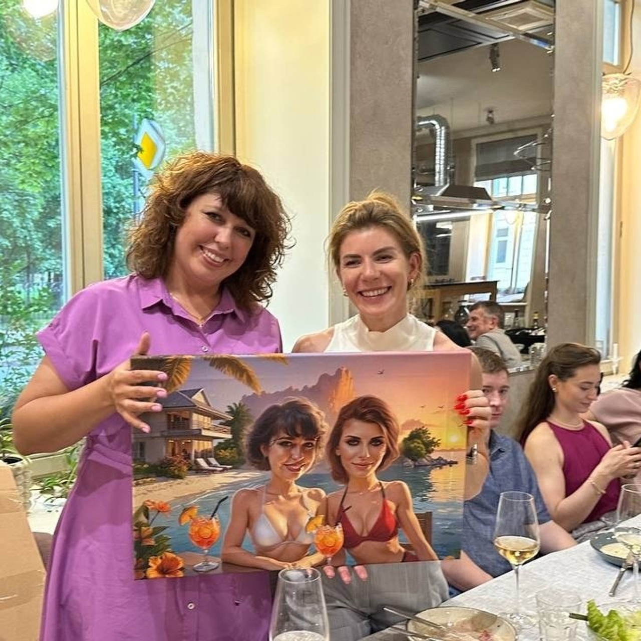 Шарж. Фотограф (графический дизайнер) Полонская Юлия