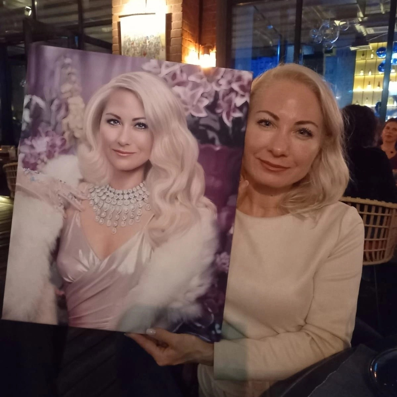 Арт портреты на холсте. Фотограф (графический дизайнер) Полонская Юлия