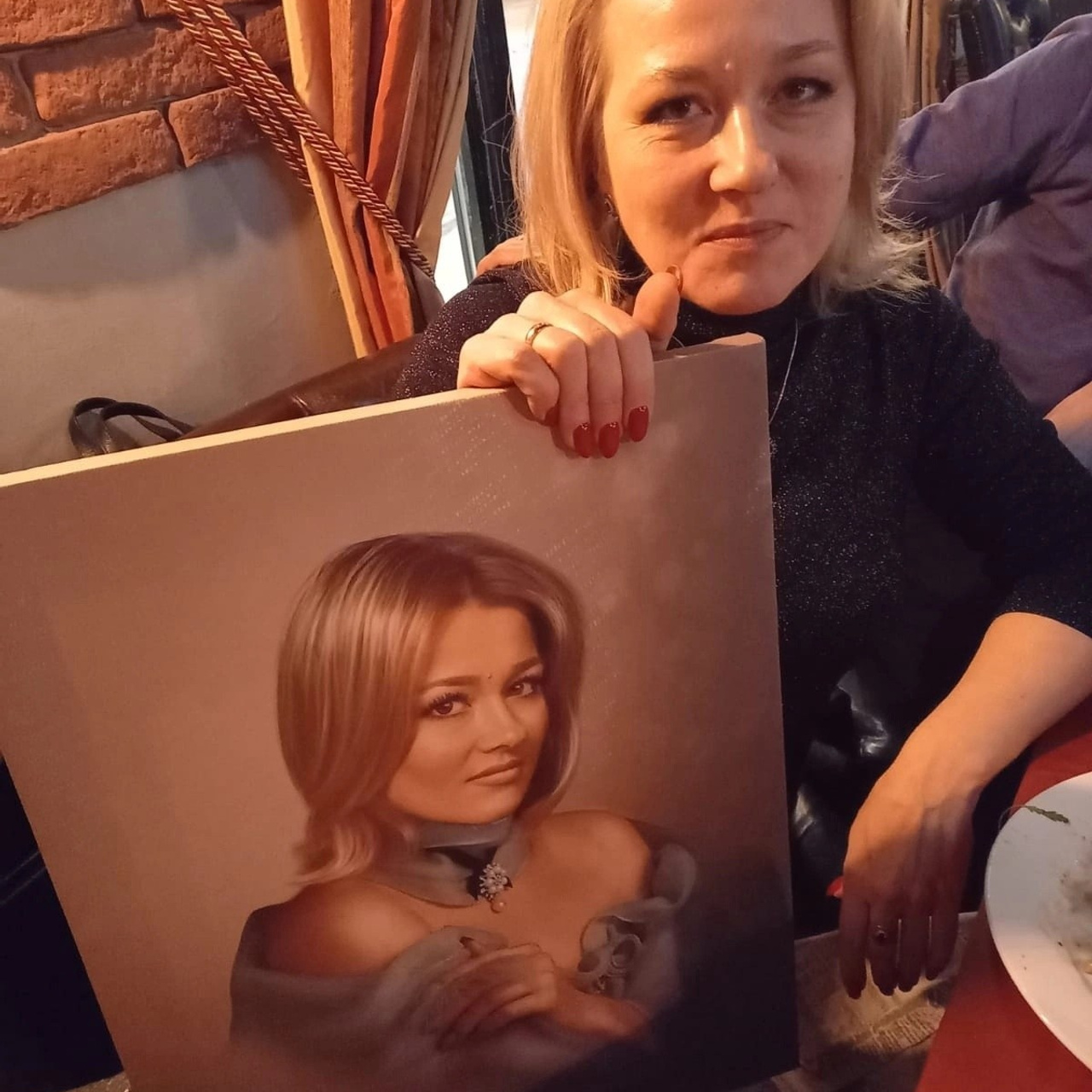 Арт портреты на холсте. Фотограф (графический дизайнер) Полонская Юлия