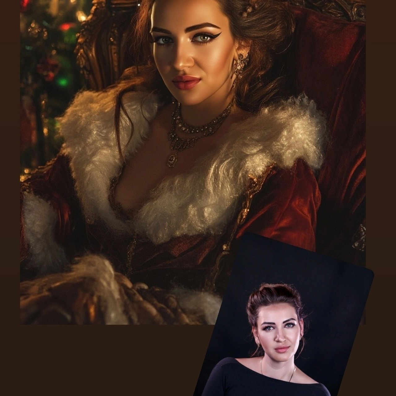 Арт портрет в электронном виде (Нейроарт). Фотограф (графический дизайнер) Полонская Юлия