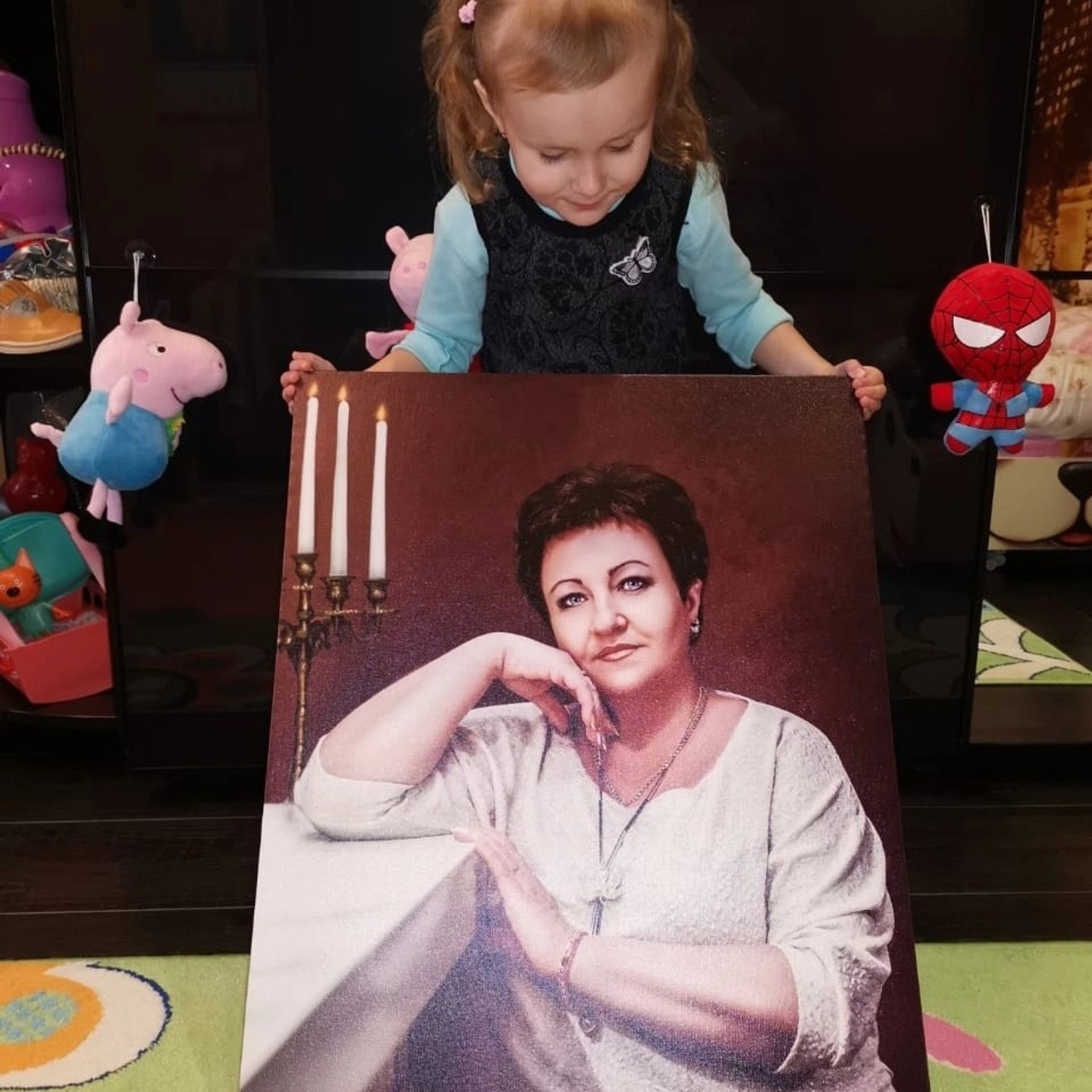 Арт портреты на холсте. Фотограф (графический дизайнер) Полонская Юлия