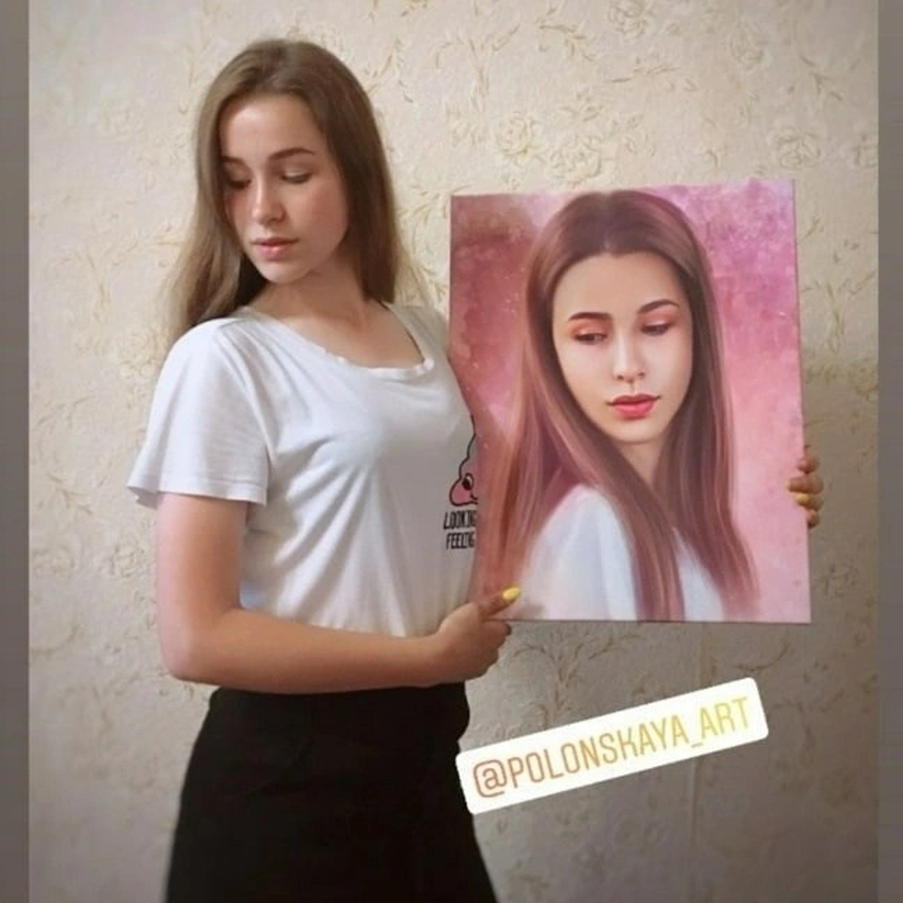 Арт портреты на холсте. Фотограф (графический дизайнер) Полонская Юлия