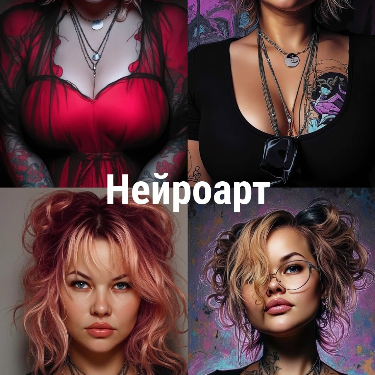 Арт портрет в электронном виде (Нейроарт). Фотограф (графический дизайнер) Полонская Юлия