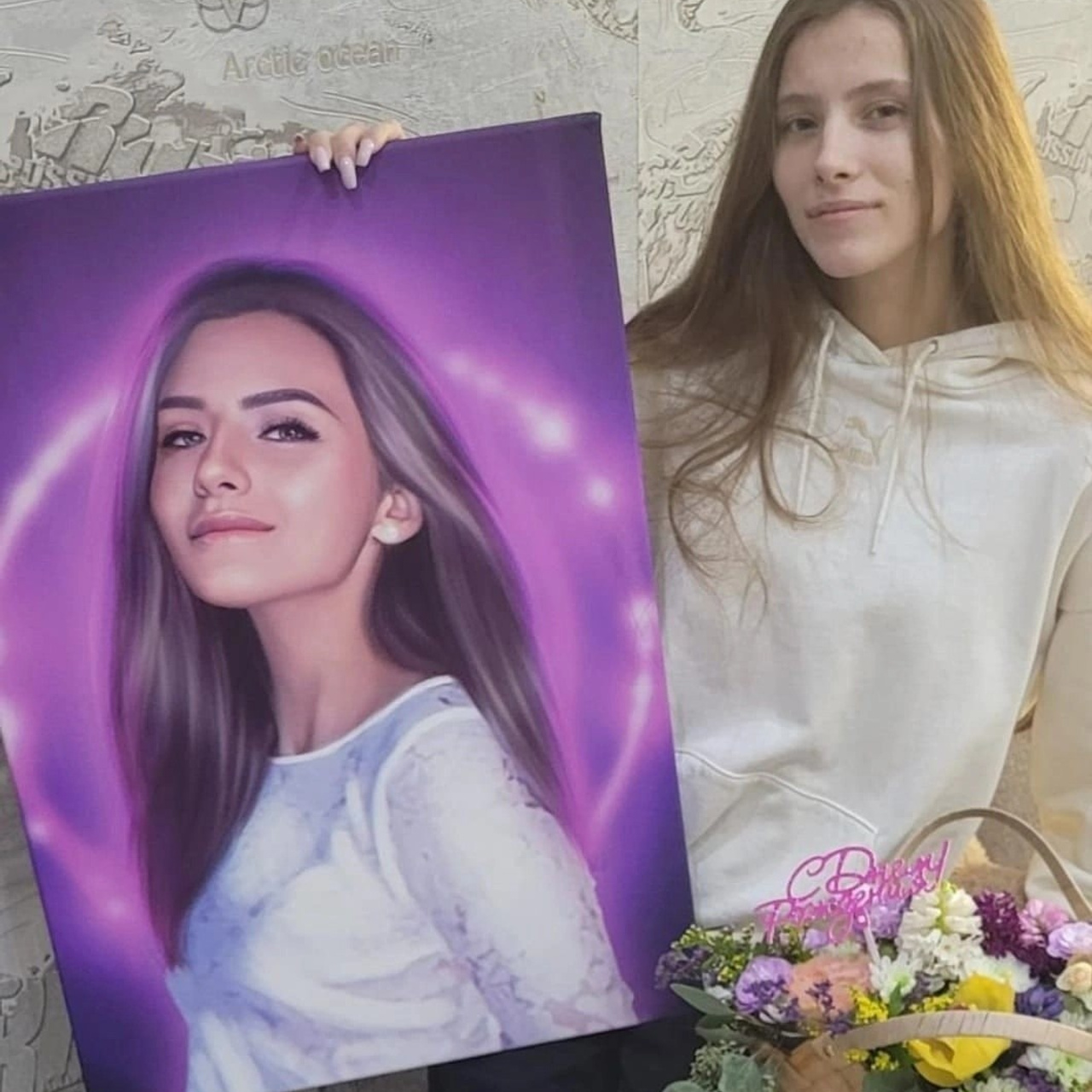 Арт портреты на холсте. Фотограф (графический дизайнер) Полонская Юлия