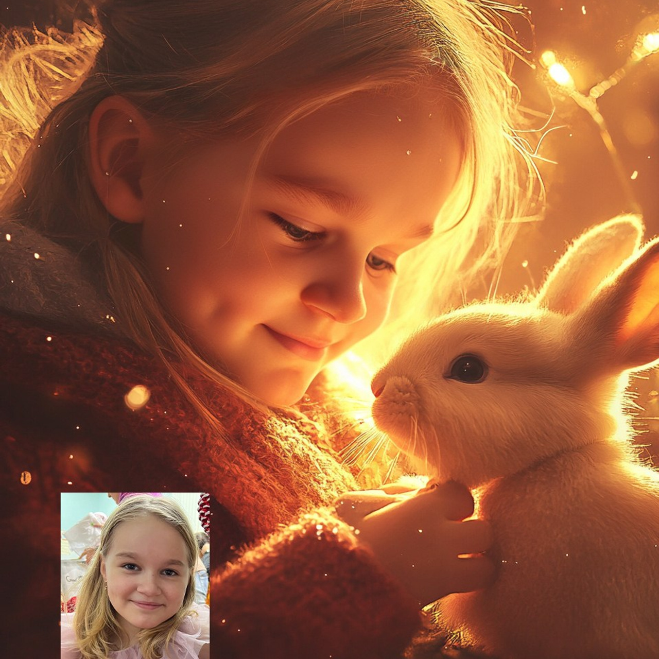 Арт портрет в электронном виде (Нейроарт). Фотограф (графический дизайнер) Полонская Юлия