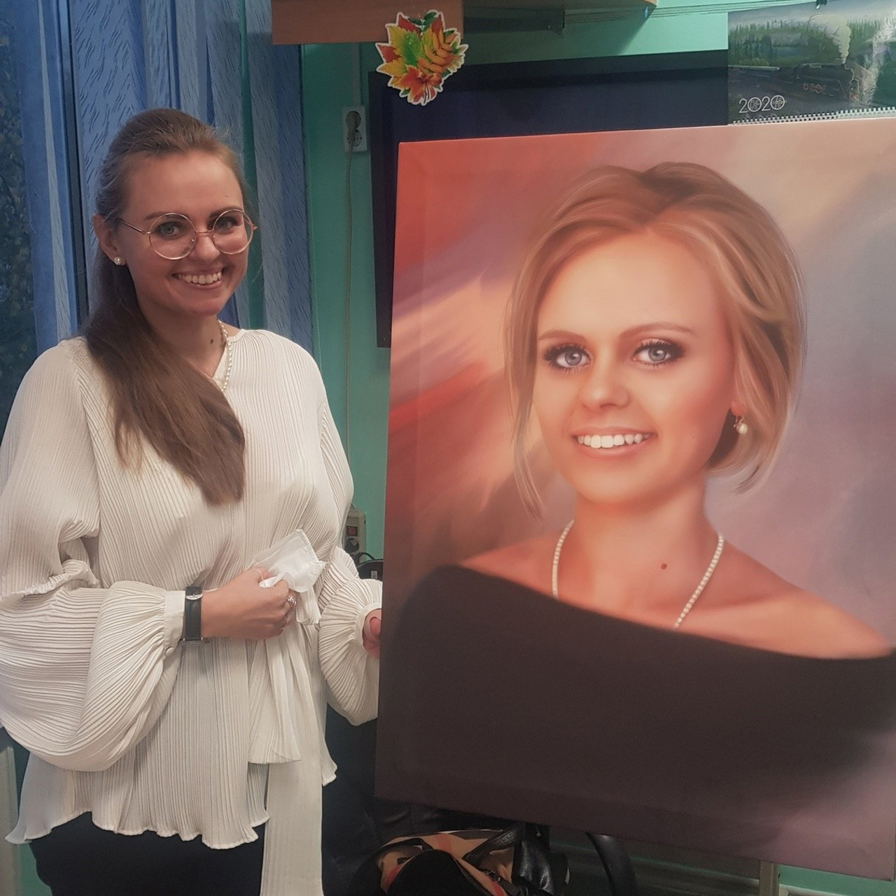 Арт портреты на холсте. Фотограф (графический дизайнер) Полонская Юлия