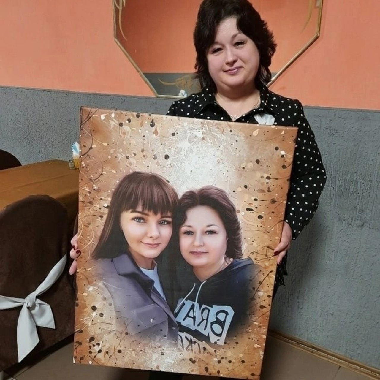 Арт портреты на холсте. Фотограф (графический дизайнер) Полонская Юлия