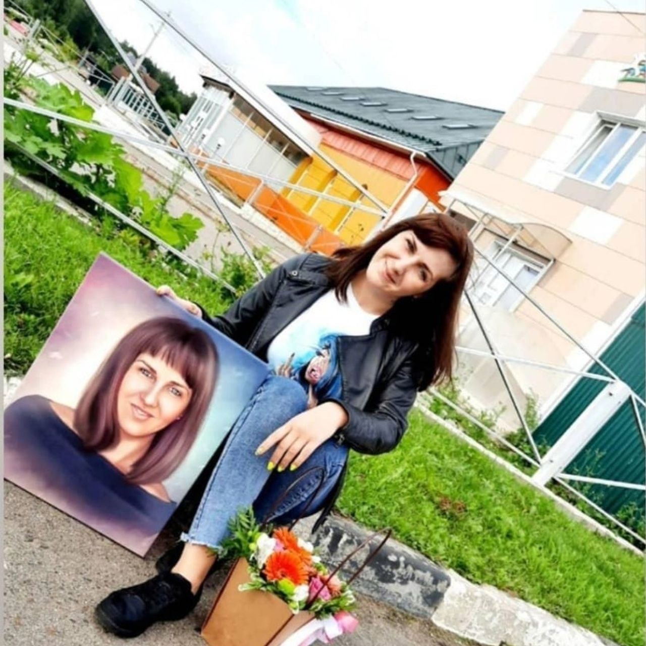 Арт портреты на холсте. Фотограф (графический дизайнер) Полонская Юлия