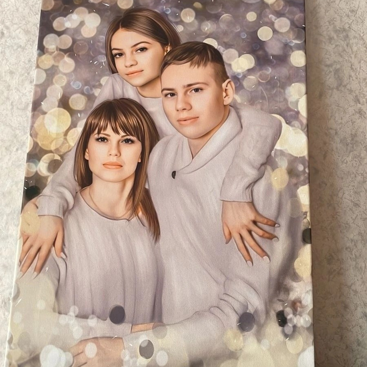 Арт портреты на холсте. Фотограф (графический дизайнер) Полонская Юлия