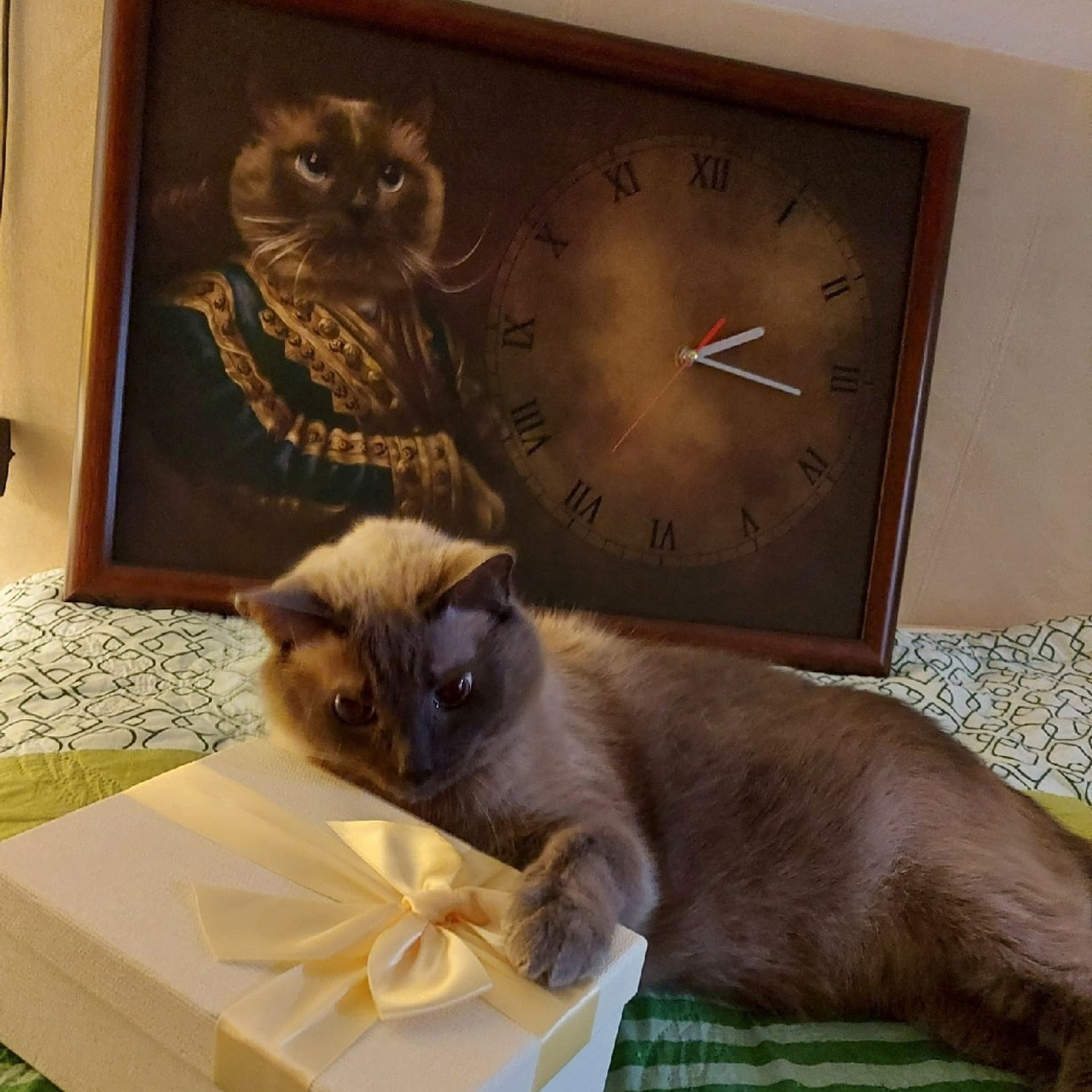 Фото часы на холсте. Фотограф (графический дизайнер) Полонская Юлия