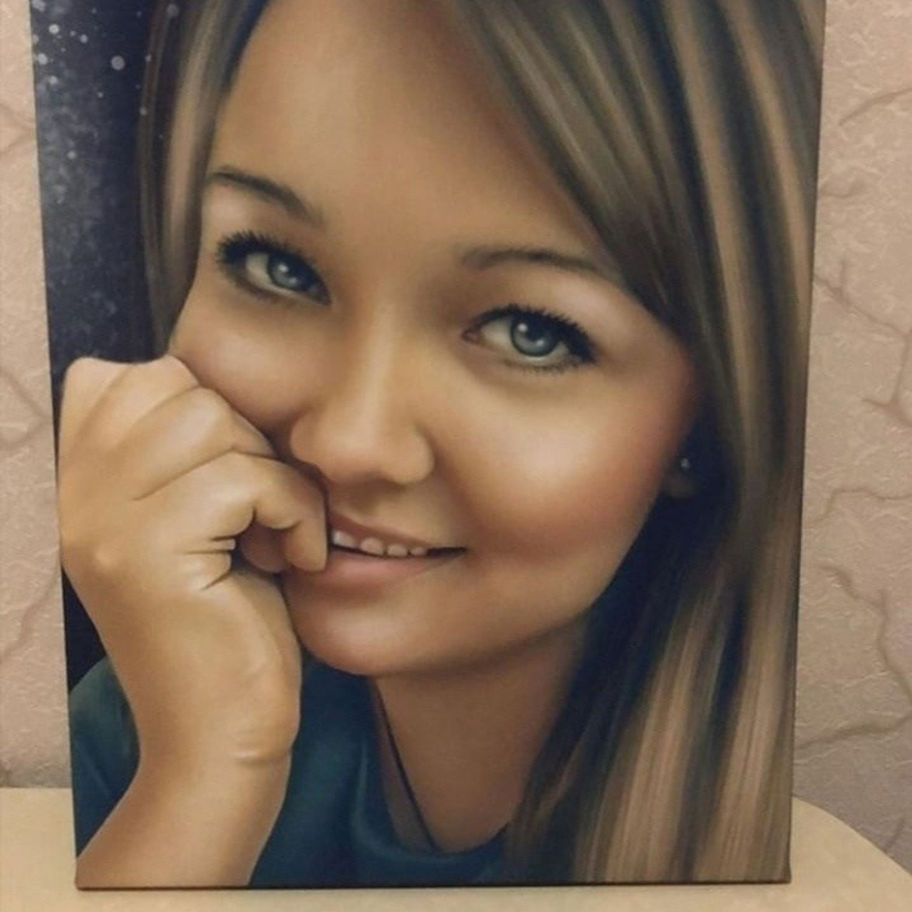 Арт портреты на холсте. Фотограф (графический дизайнер) Полонская Юлия