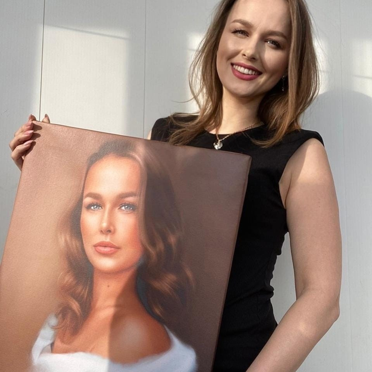 Арт портреты на холсте. Фотограф (графический дизайнер) Полонская Юлия