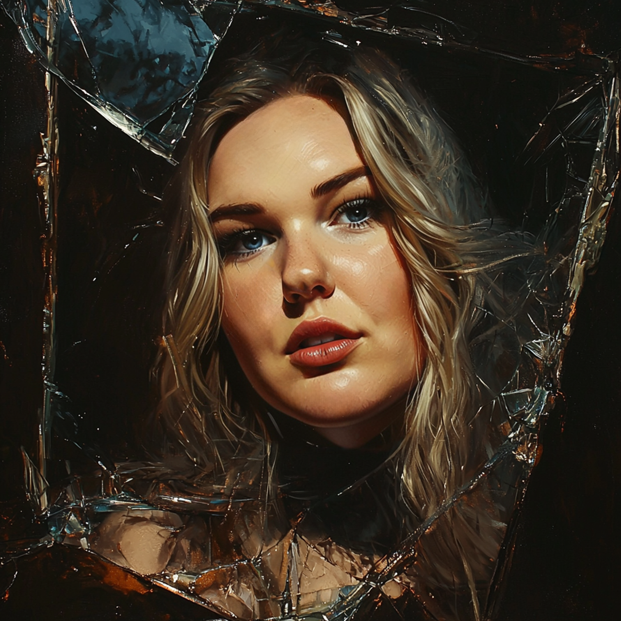 Арт портрет в электронном виде (Нейроарт). Фотограф (графический дизайнер) Полонская Юлия