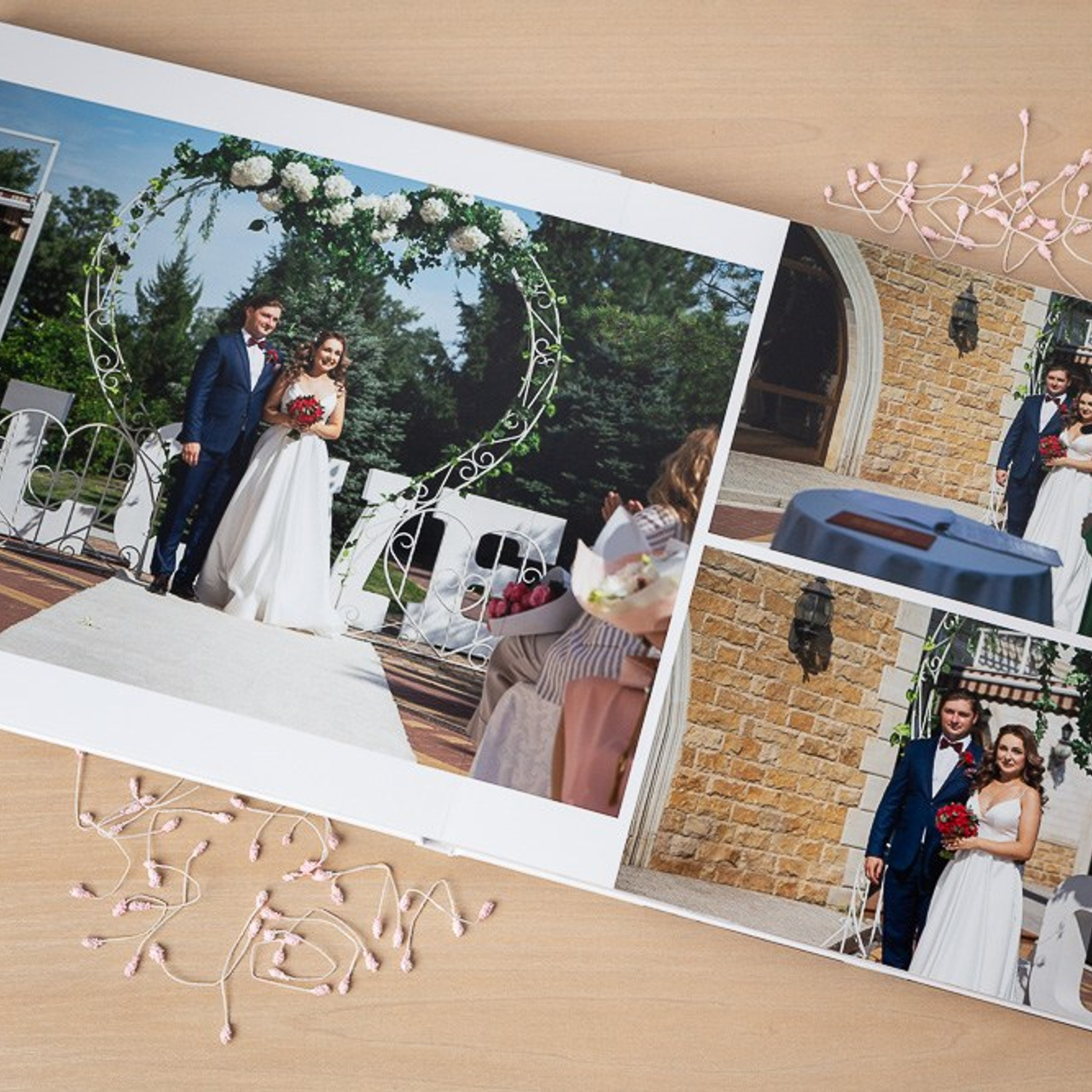 Разворот фотокниги