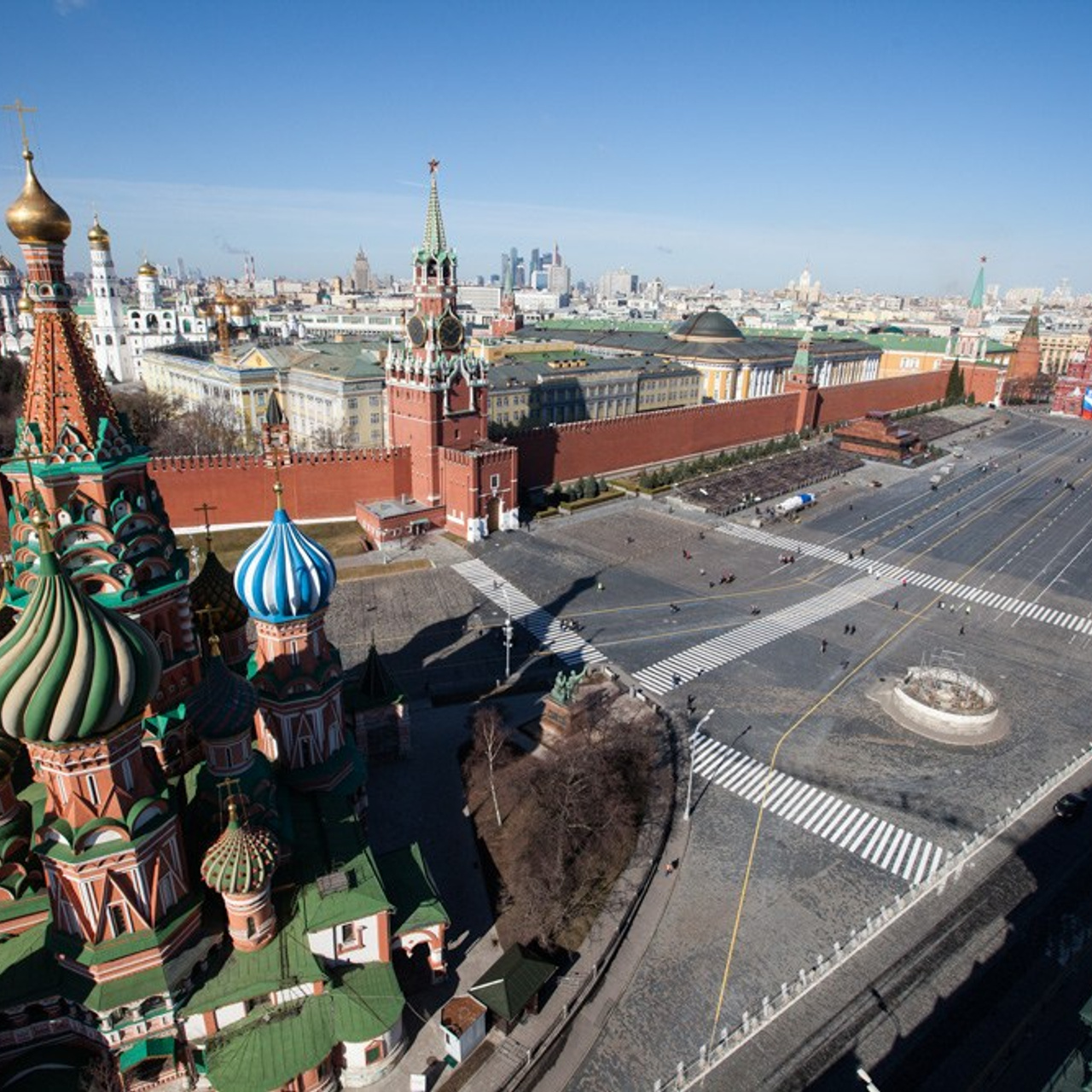 Красная площадь Москвы в красивых фотографиях