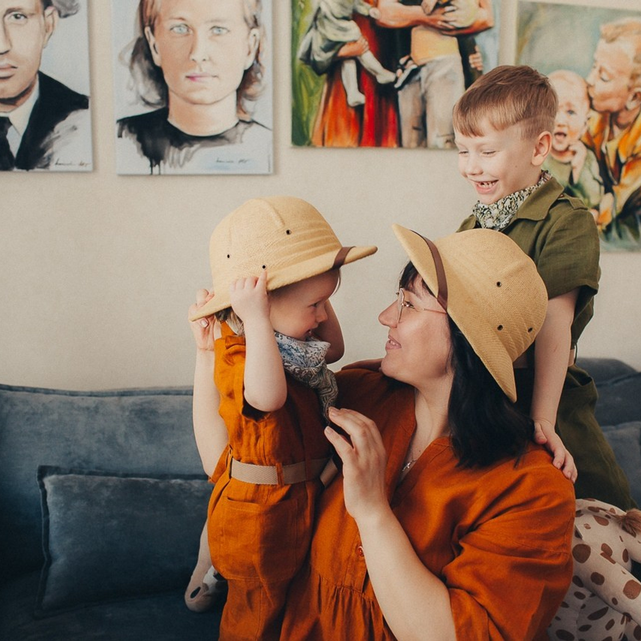 Домашнее сафари Жени и Вари