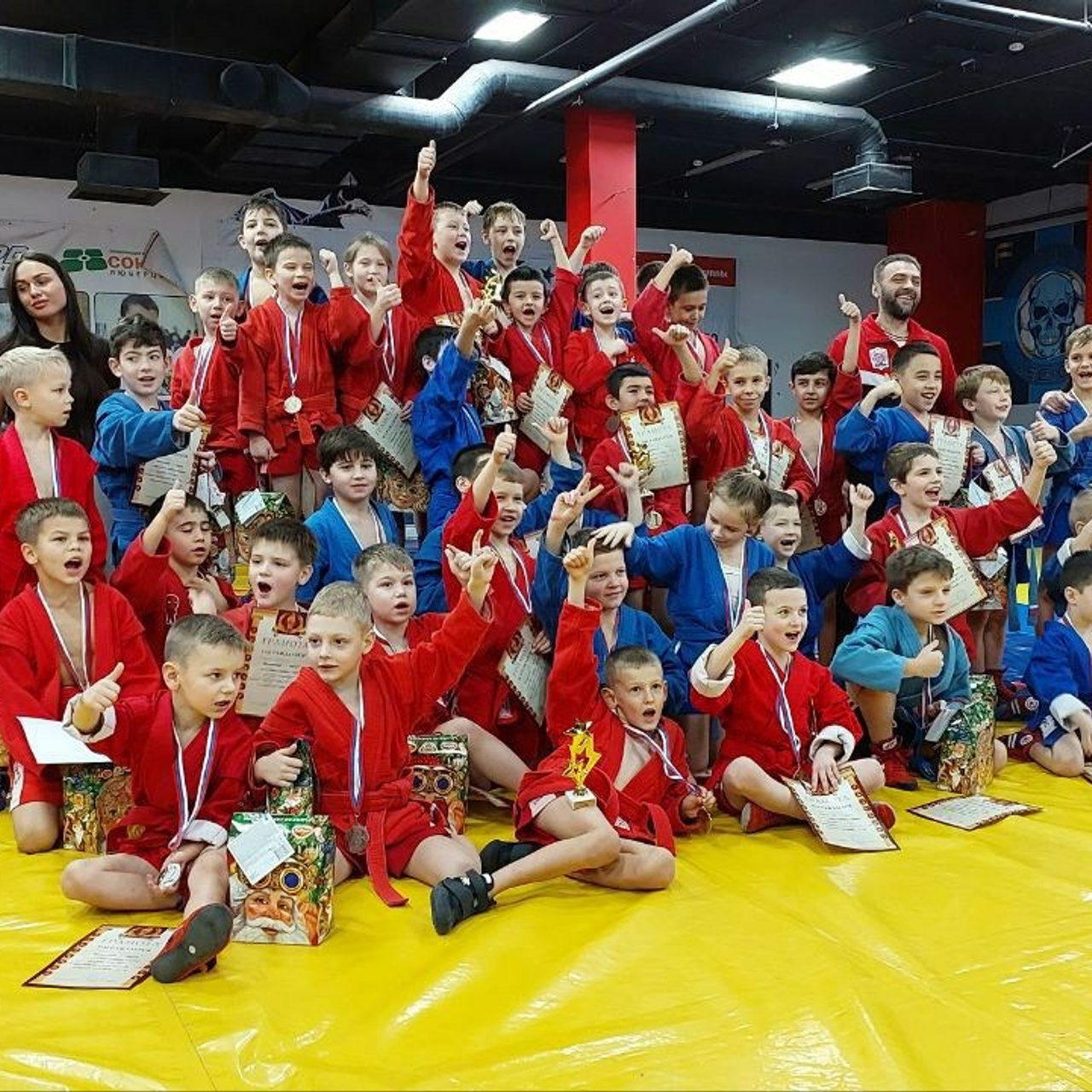 Турнир МГФСО по кикбоксингу. Спортивный клуб НАРДЪ в Москве