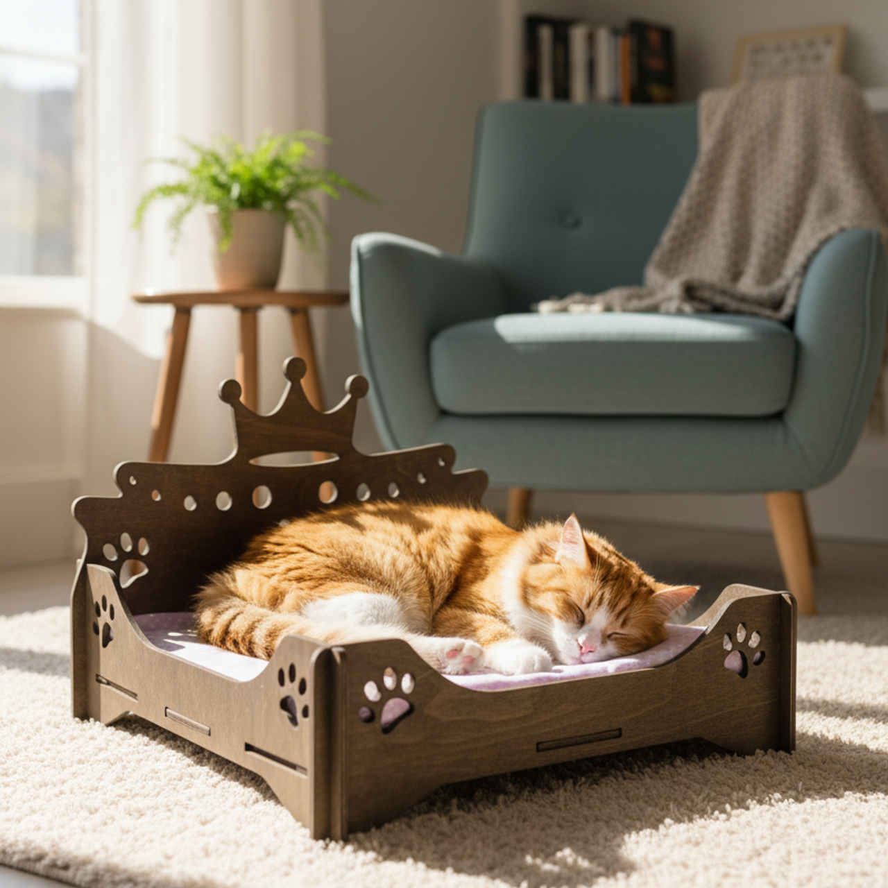 Лежанка «Королевская» Темная. Murstyle