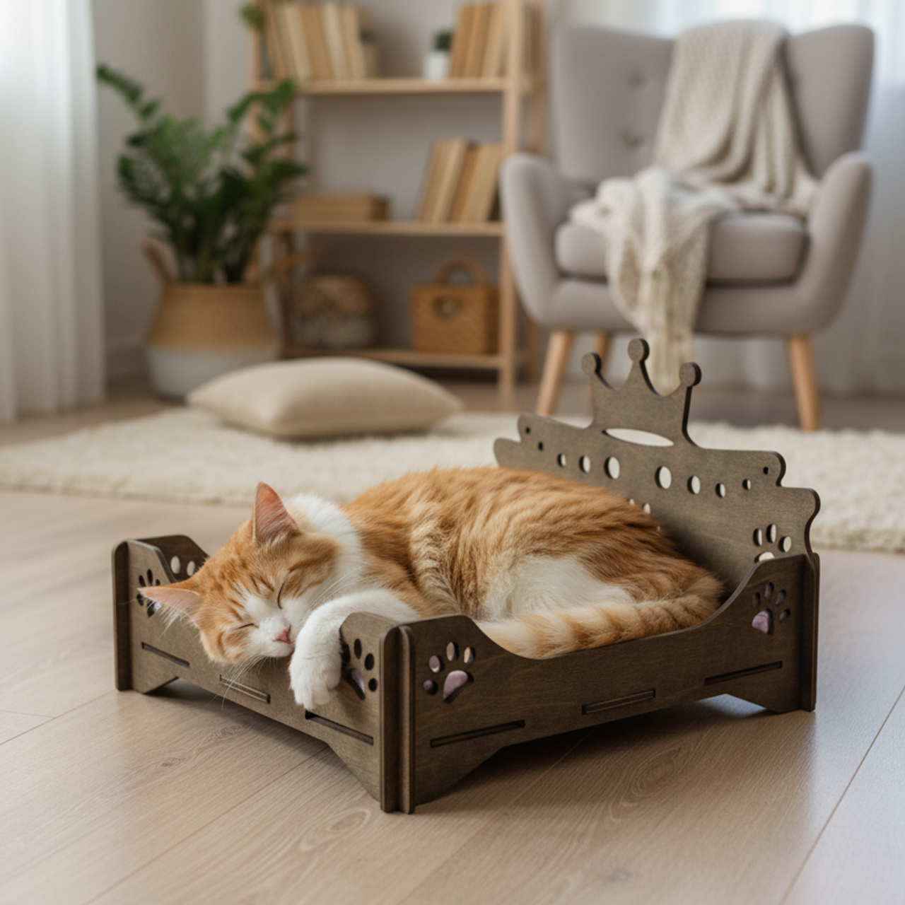 Лежанка «Королевская» Темная. Murstyle